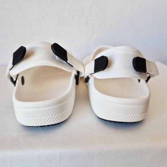 Crocs At Work Classic Work Clogs Adjustable Slip Resistant White Unisex main image 4